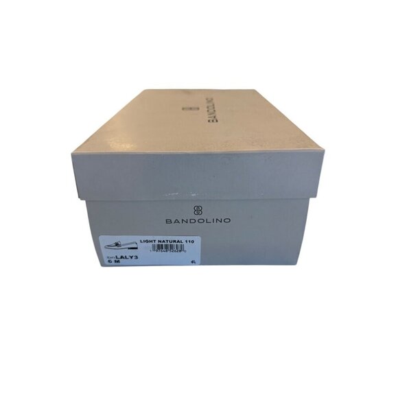 Bandolino Women's Laly Loafer Light Natural Horse Bit Faux Leather Size 6 NIB - Picture 5 of 6